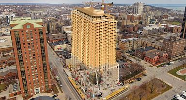 Dünyanın En Yüksek Ahşap Binası Ascent Tamamlandı