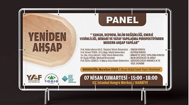 TORİD Yapıda Ahşap Paneli Düzenliyor