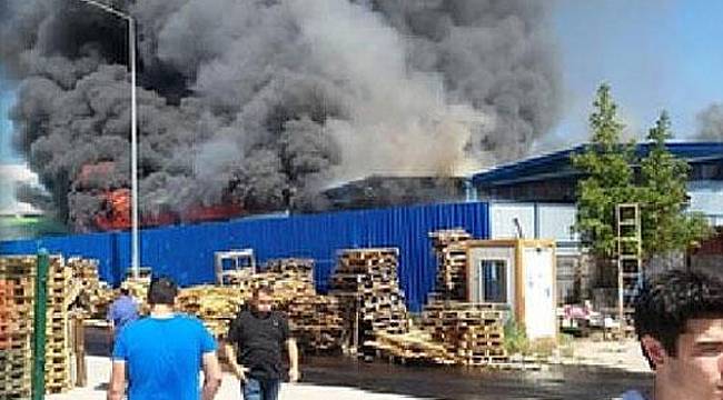 Keresteciler Sitesinde Büyük Yangın!
