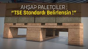 Ahşap paletçiler : TSE standardı belirlensin !