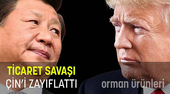 TİCARET SAVAŞI ÇİN’İ ZAYIFLATTI
