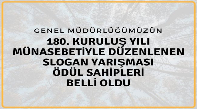 “BİR FİDAN TOPRAĞA, BİN NEFES İNSANA”