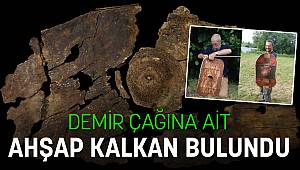 Demir Çağa Ait Ahşap Kalkan Bulundu