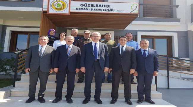 Genel Müdürümüz Tire, Güzelbahçe ve Urla Orman İşletme Müdürlüklerinde İncelemelerde Bulundu