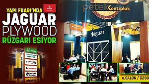 YAPI FUARI’NDA JAGUAR RÜZGARI ESİYOR