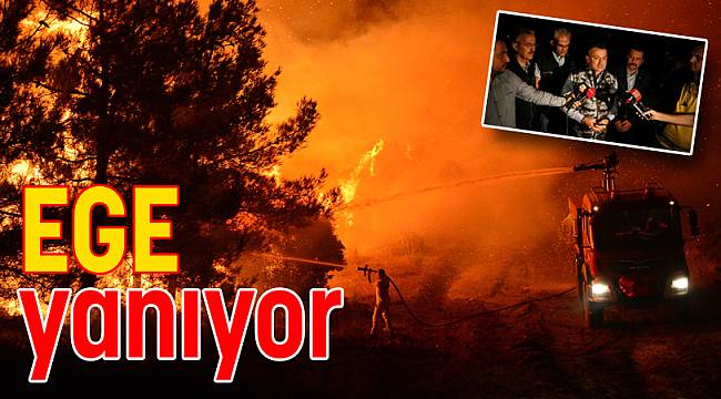 EGE YANIYOR !
