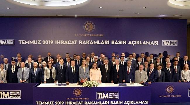 Temmuz ayı ihracat rakamında Cumhuriyet rekoru!