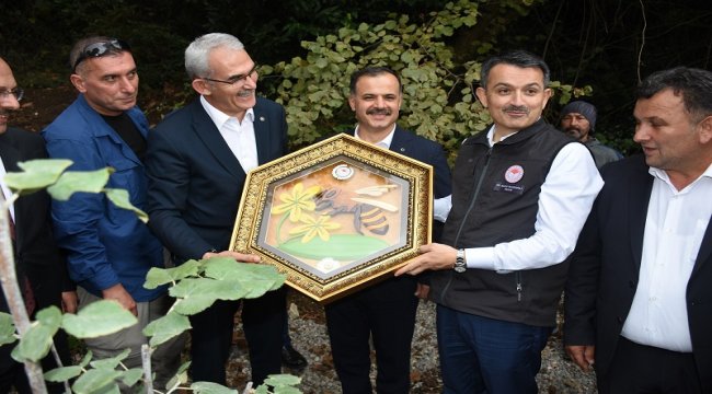 Bakanımız ve Genel Müdürümüz Bursa da.
