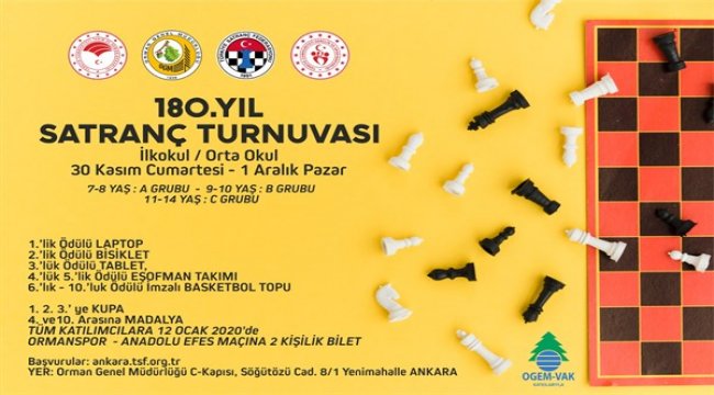 180.Yıl Satranç Turnuvası