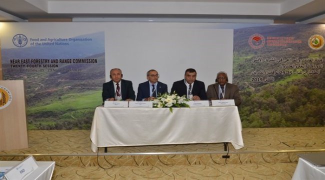 FAO, Yakın Doğu Ormancılık ve Mera Komisyonunun 24. Oturumu Antalya’da Gerçekleşiyor