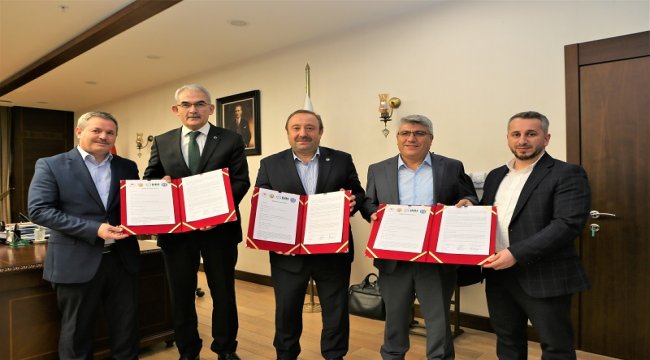 OGM, İHH VE TOÇBİRSEN Arasında Fidan Dikim Protokolü İmzalandı.