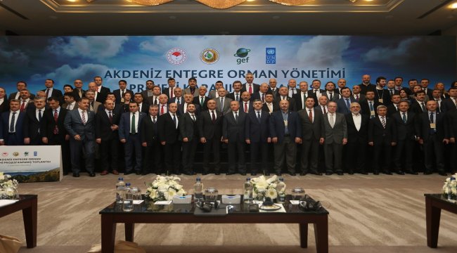 Akdeniz Entegre Orman Yönetimi Projesi Kapanış Toplantısı Ankara’da Gerçekleştirildi
