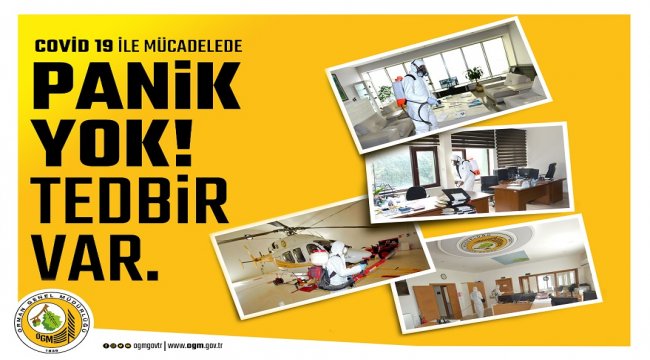 Koronavirüse Karşı Panik Yok, Tedbir Var!