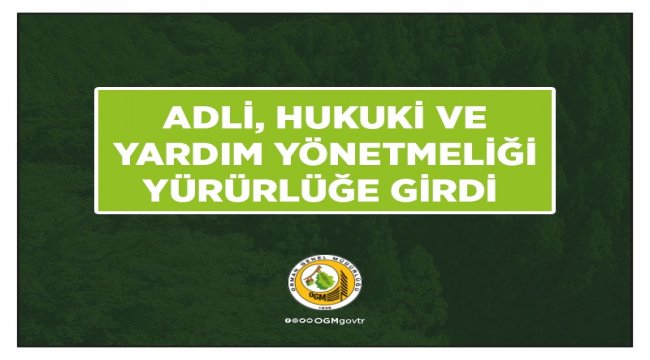 Adli ve Hukuki Yardım Yönetmeliği Yürürlüğüe Girdi