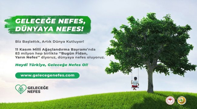 Milli Ağaçlandırma Günü İçin Hazırız