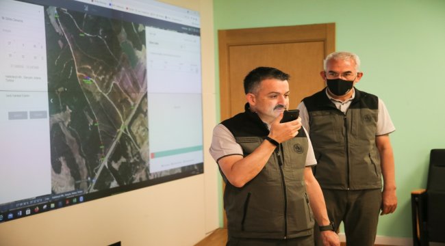 Bakanımız ve Genel Müdürümüz İHA Tatbikatında
