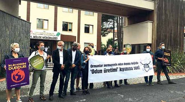 KUZEY ORMANLARI SAVUNMASI’NDAN PROTESTO: