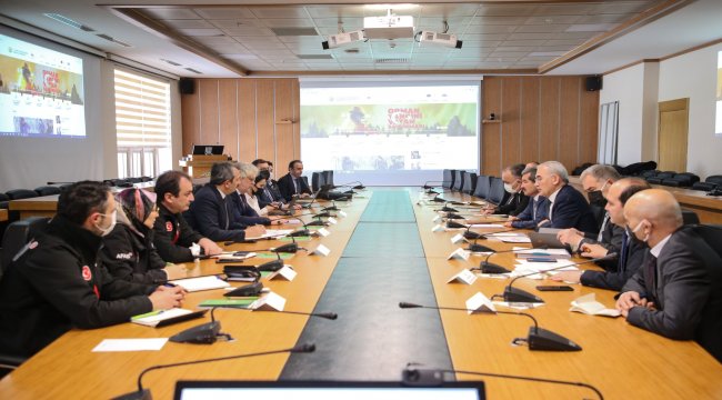 AFAD Yönetimi ile Toplantı Gerçekleştirildi
