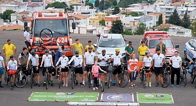 Ormanlar İçin Çanakkale'den İzmir'e Pedal Çevirdiler
