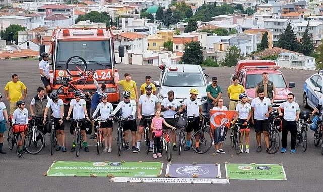 Ormanlar İçin Çanakkale'den İzmir'e Pedal Çevirdiler