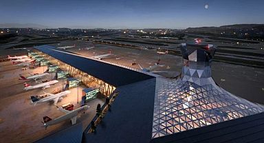 Havalimanına Ahşap Terminal Binası ve Kontrol Kulesi Yapılıyor