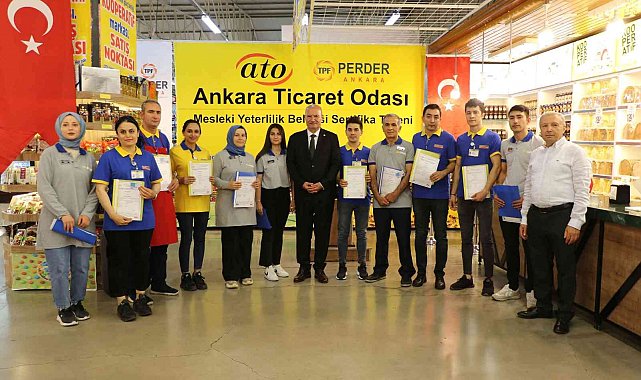 ATO'nun mesleki yeterlilik çalışmaları perakendecilik sektörü ile devam ediyor