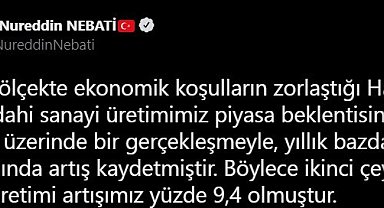 Ekonomi modelimiz meyvelerini vermeye devam edecek