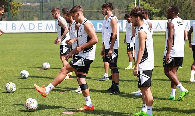 Beşiktaş, Karagümrük maçının hazırlıklarını sürdürdü