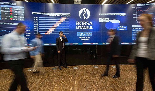 Borsa günü rekor işlem hacmiyle 1,34'lük yükselişle kapattı