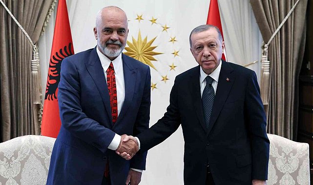 Cumhurbaşkanı Erdoğan, Arnavutluk Başbakanı Rama'yı kabul etti