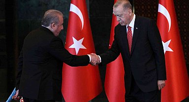 Cumhurbaşkanı Erdoğan, Cumhurbaşkanlığı Külliyesinde tebrikleri kabul etti