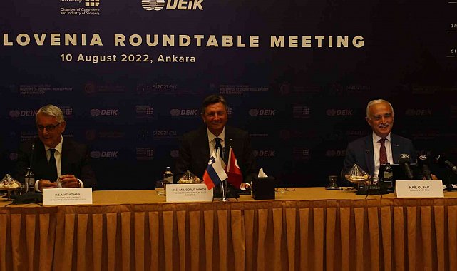 DEİK, Türkiye ve Slovenya heyetini yuvarlak masada buluşturdu