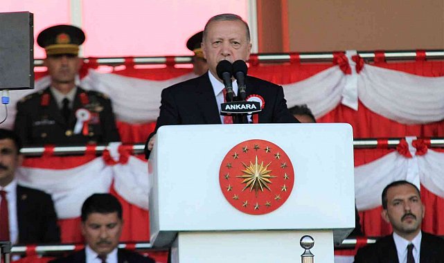 Erdoğan: "Türkiye darbeci zihniyetin 70 yıl boyunca örselediği, askeri eğitim ve yönetim sistemini tamamen terk etmiştir"