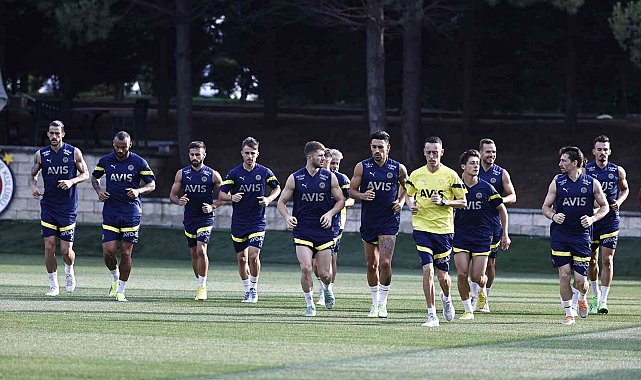 Fenerbahçe'de, Austria Wien maçı hazırlıkları başladı