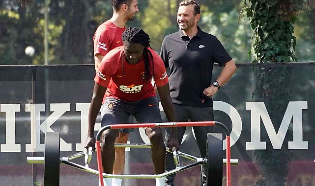 Galatasaray, Trabzonspor maçı hazırlıklarını sürdürdü