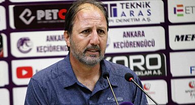 Taner Taşkın: "Oyuncularım ilk yarı afyon yutmuş gibilerdi"