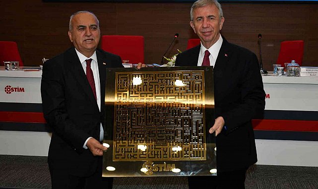 ABB Başkanı Mansur Yavaş Ostim sanayicileriyle buluştu