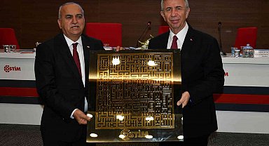 ABB Başkanı Mansur Yavaş Ostim sanayicileriyle buluştu