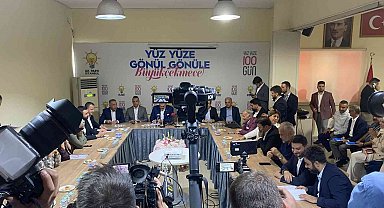 AK Parti'den 19 belediye başkanıyla Büyükçekmece'de "Yüz Yüze 100 Gün" Programı
