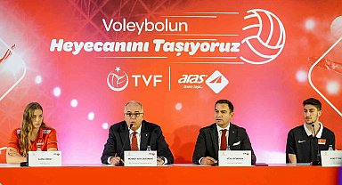 Aras Kargo, Türkiye Voleybol Federasyonu'na sponsor oldu