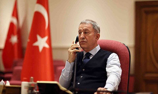 Bakan Akar, Ukrayna Altyapı Bakanı Kubrakov ile görüştü