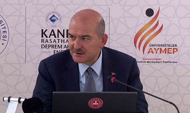 Bakan Soylu: "İç Güvenlik Strateji Başkanlığımız var, bu sayede bilim dünyası ile stratejik planlar yapabiliyoruz"