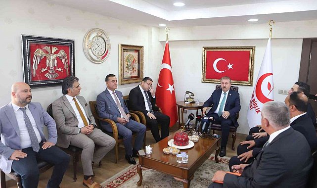 BBP Lideri Destici: "Hedefimiz Cumhur İttifakı'nın adayı olan mevcut Cumhurbaşkanı Recep Tayyip Erdoğan Bey'in seçilmesidir"