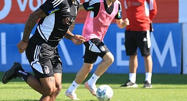 Beşiktaş'ta, Fenerbahçe maçı hazırlıkları devam etti