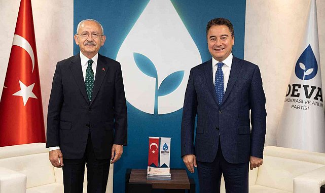 CHP lideri Kılıçdaroğlu DEVA Partisi Genel Başkanı Babacan ile görüştü