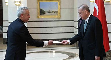 Cumhurbaşkanı Erdoğan, KKTC Büyükelçisi Korukoğlu'nu kabul etti