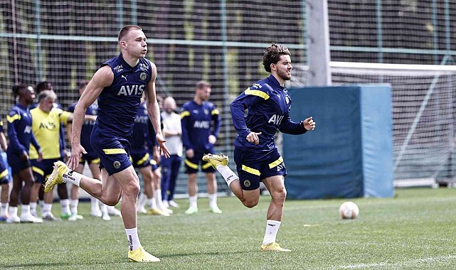 Fenerbahçe, Rennes maçı hazırlıklarını sürdürdü