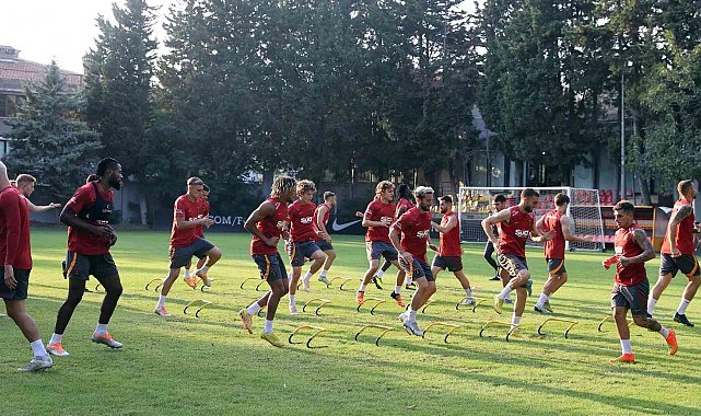 Galatasaray, Gaziantep FK maçı hazırlıklarını sürdürdü