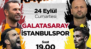 Galatasaray - İstanbulspor hazırlık maçı D-Smart'ta