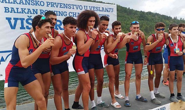 Kürek milli takımı Balkan şampiyonu oldu